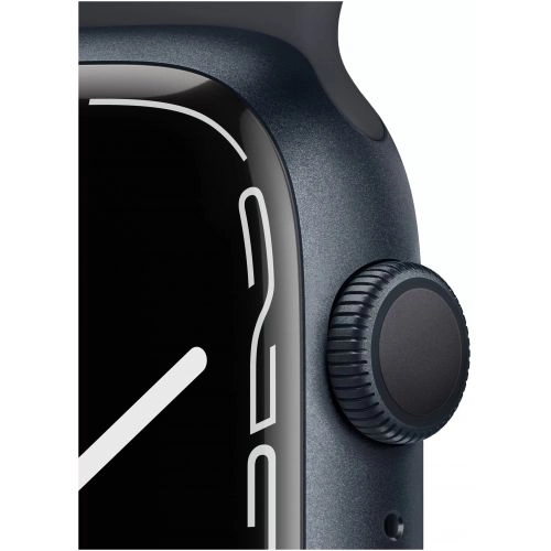 Умные часы Apple Watch Series 7 GPS + Cellular 45 мм Aluminium Case, темная ночь